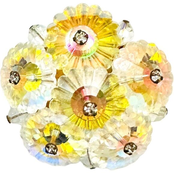 JULIANA DELIZZA & ELSTER D&E Rhinestone Brooch - Picture 2 of 5